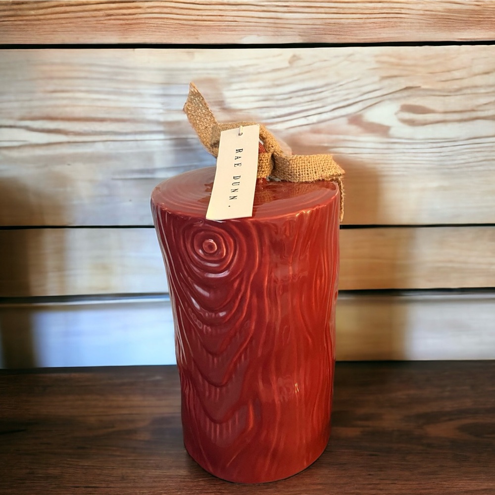 NEW Rae Dunn "FOR REST" Rust Colored Bird House With Front Hole & Bottom Stopper - Picture 2 of 5